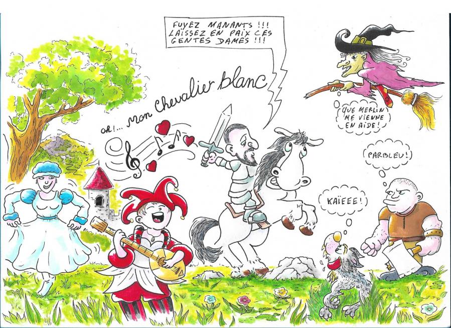 Le chevalier blanc cg